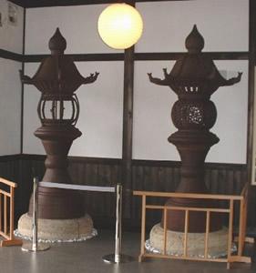 明泉寺台燈籠 写真